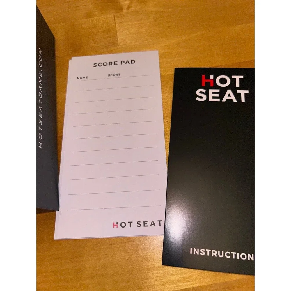 “Hot Seat” Board Game by Dyce